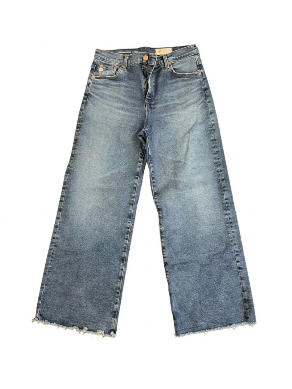AG Jeans Saige Wide Leg Crop - Women's Size 28